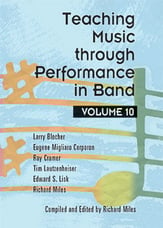 Teaching Music Through Performance in Band, Vol. 10 book cover